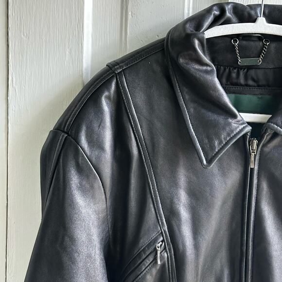 Danier Vintage Leather Drawstring Waist Jacket - Picture 4 of 10